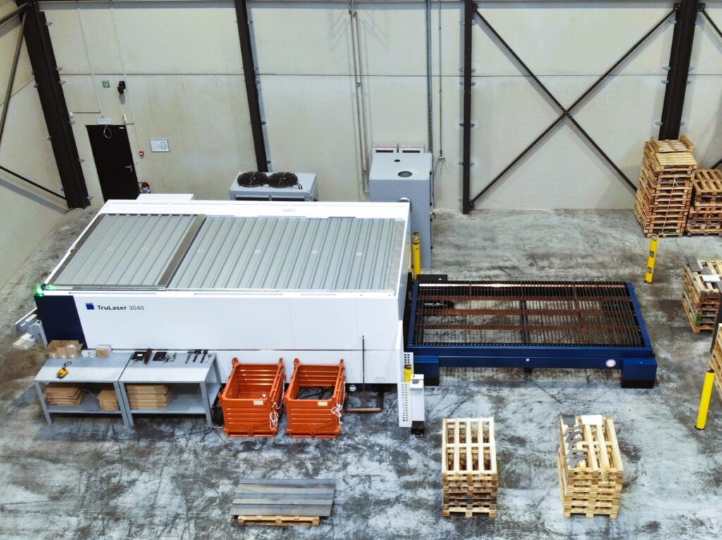 2025 : Découpes laser sur des tôles de 4m à Namur